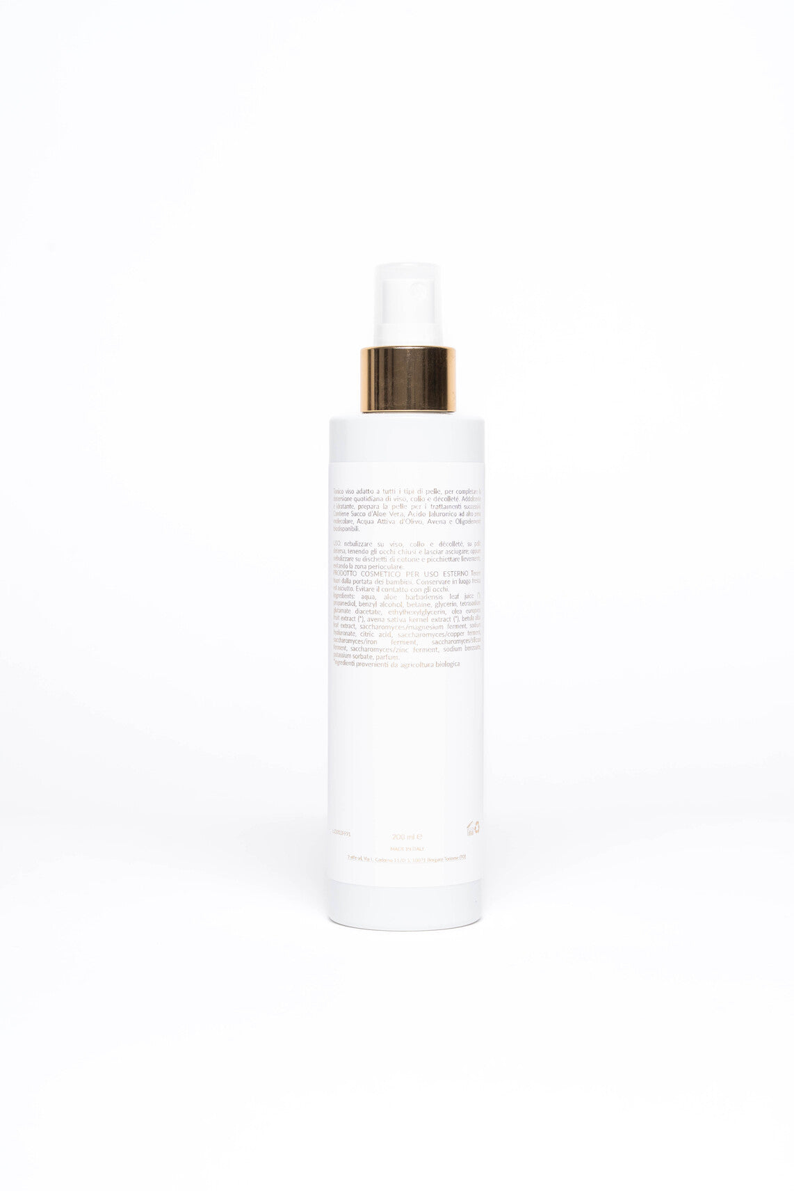 Tonico Viso con Aloe Vera